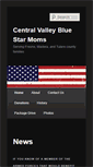 Mobile Screenshot of cvbluestarmoms.org